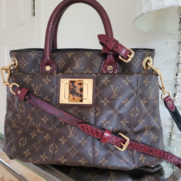 LOUIS VUITTON RARE EXOTIC ETOILE GM 2- WAY TOTE RETAILED FOR $7200.00 (IN 2012) - Picture 4 of 14